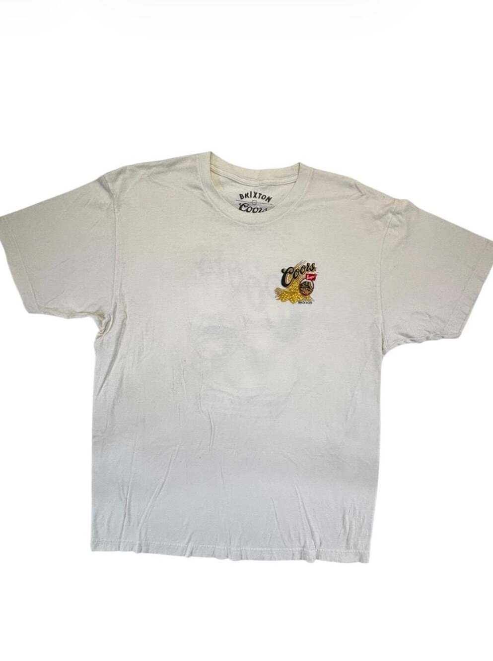 Brixton x Coors Banquet Graphic T-Shirt Size L